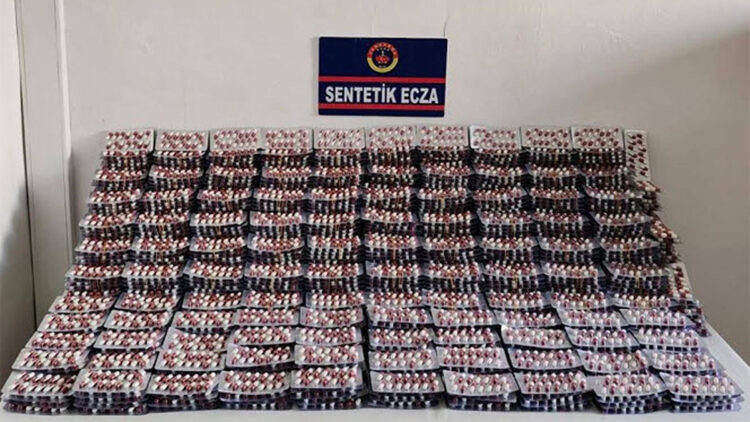 30 bin 408 adet sentetik hap ele geçirildi