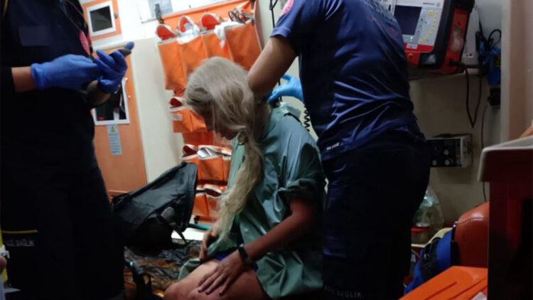 Marmaris'te kaybolan kadın turist bulundu