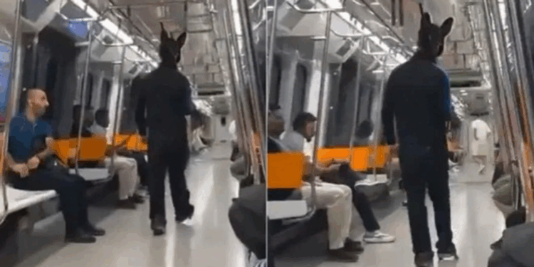 Metrodaki tavşan kostümlü tüfekli şüphelinin ifadesi ortaya çıktı