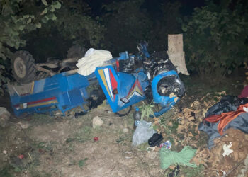Ordu'da patpat şarampole yuvarlandı; 4 ölü, 3 yaralı