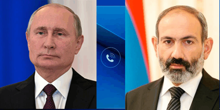 Putin ve Paşinyan telefonda görüştü