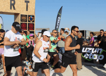 Runfire Salt Lake Ultra Trail Maratonu, Tuz Gölü'nde başladı