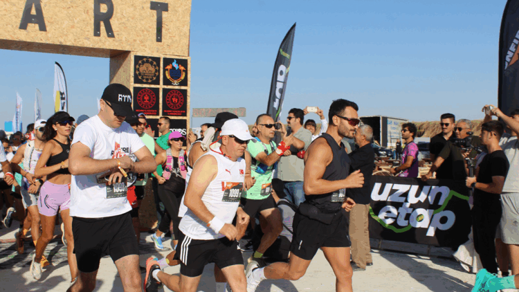 Runfire Salt Lake Ultra Trail Maratonu, Tuz Gölü'nde başladı