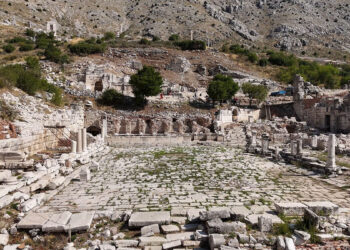 Sagalassos odeonu gün yüzüne çıkarılıyor