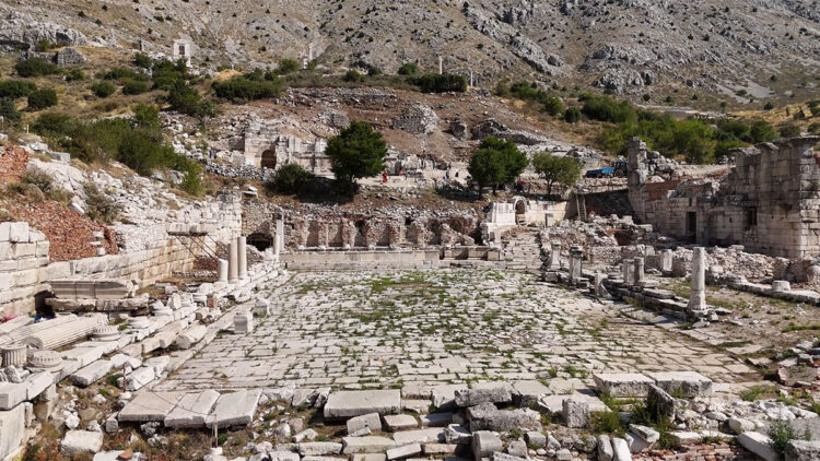 Sagalassos odeonu gün yüzüne çıkarılıyor