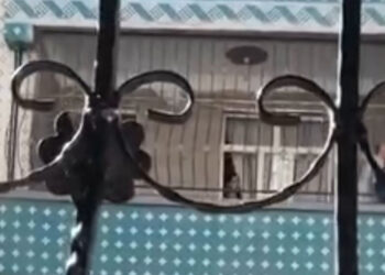 Şanlıurfa'da kadına şiddet kamerada