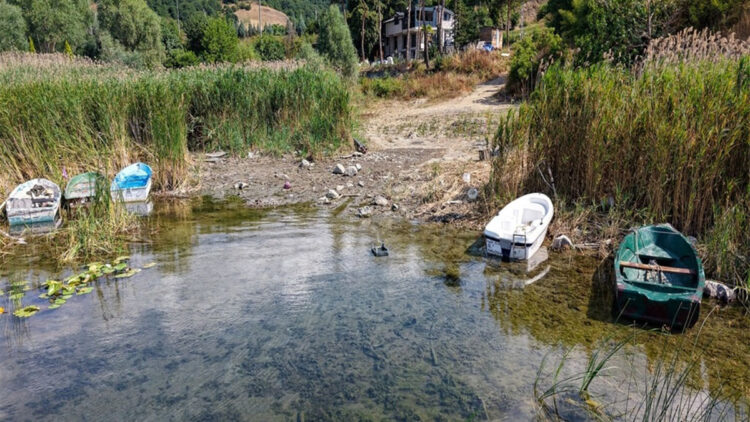Sapanca Gölü'ndeki su miktarı ‘kritik’ seviyede
