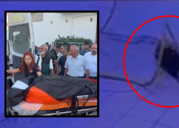 Su tahliyesi sırasında akıma kapılan kapıcının ölüm anı kamerada