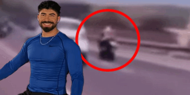 Sosyal medya ünlüsünün öldüğü motosiklet kazası kamerada