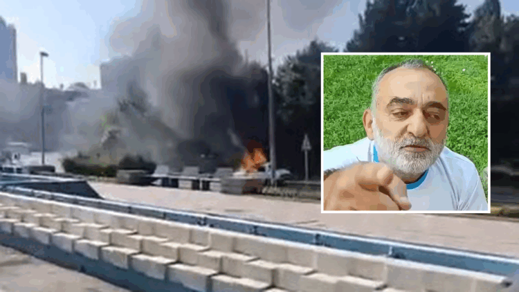 TBMM önünde otomobilini yakan şüpheli tutuklandı