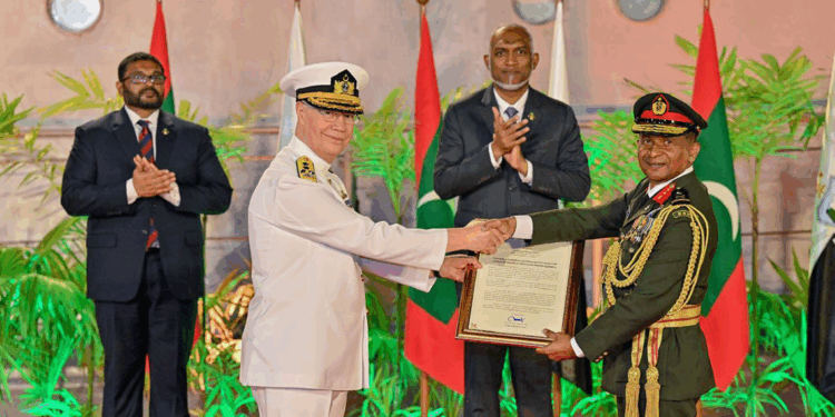 TCG Volkan'ın Maldivler'e teslimatı tamamlandı