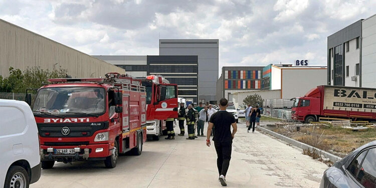 Tekirdağ'da anestezi gazı üretilen fabrikada patlama