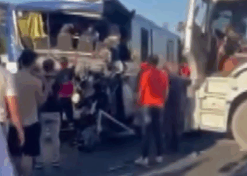 TEM'de 2 otobüs ve 1 kamyonun karıştığı zincirleme kaza: 1 ölü 21 yaralı
