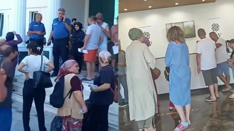 Turistik tesiste maaşlarını alamayan çalışanlar işi bıraktı