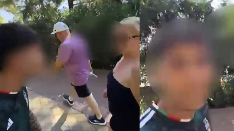 Yabancı turistlere argo sözler söyleyip sosyal medyadan paylaşan şüpheliye gözaltı