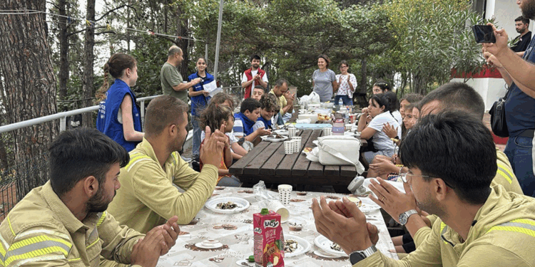 Tekirdağ'da öğrencilerden orman işçilerine mektuplu teşekkür