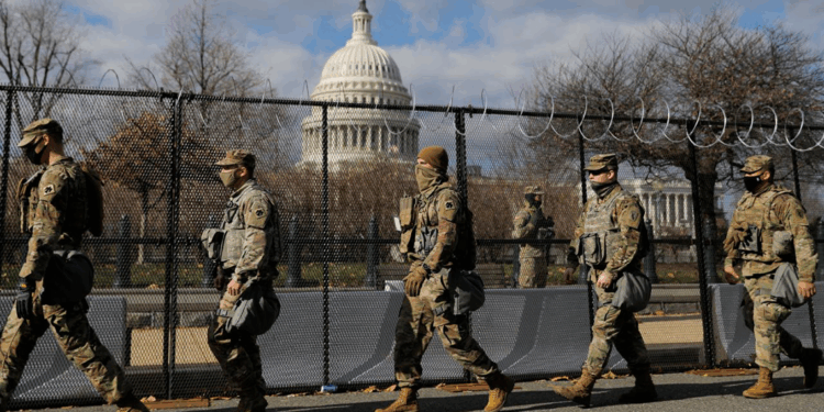 Trump'ın talimatının ardından Ulusal Muhafızlar Washington'da