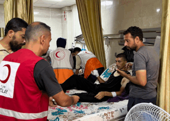 Türk Kızılay, Gazze'deki El Kudüs Hastanesine her gün yemek ulaştırıyor