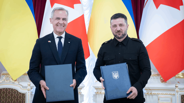 Ukrayna ile Kanada, güvenlik ve savunma alanlarında anlaşmalar imzaladı