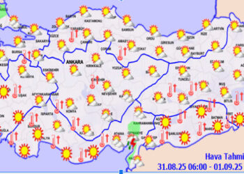 Meteoroloji saat verdi; Sağanak ve gök gürültülü sağanak yağış geliyor