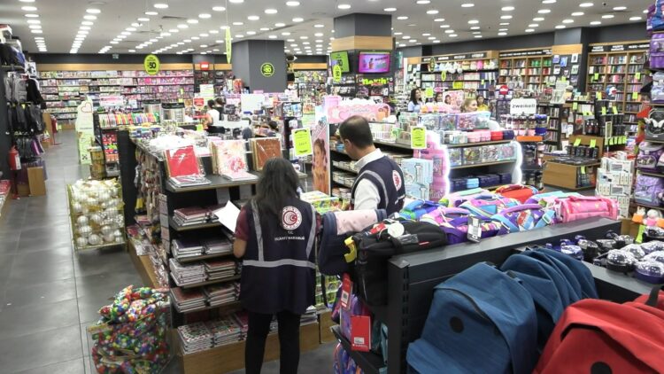 Bakanlıktan kırtasiye ve okul ürünleri denetimi