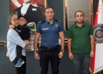 4 yaşındaki DMD hastası Göktuğ'un polislik hayali, bir günlüğüne gerçek oldu