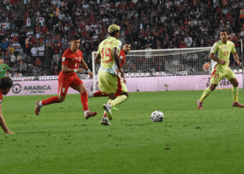 A Milli Futbol Takımı, İspanya karşısında ağır yenilgi yaşadı