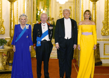 ABD Başkanı Donald Trump ile İngiltere Kralı Charles bir araya geldi