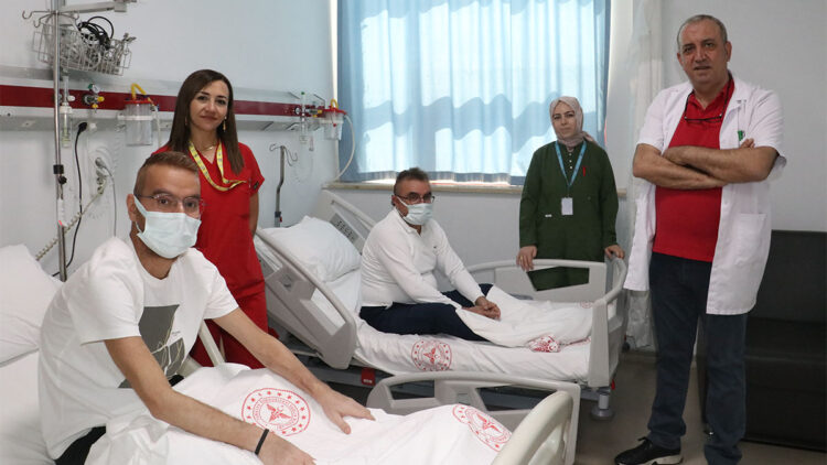 Yahya Arpacı ağabeyinin böbreğiyle hayata tutundu