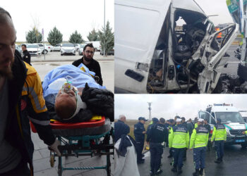 Aksaray'da otoyolda kaza: 2 asker şehit, 1 sivil öldü, 3 yaralı