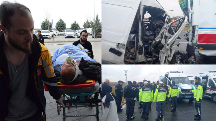 Aksaray'da otoyolda kaza: 2 asker şehit, 1 sivil öldü, 3 yaralı