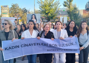 Ankara'da kadınlar, kayınpederi tarafından öldürülen Başak için yürüdü