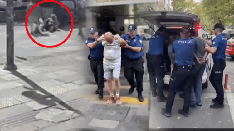 Ankara'da kadın yayayı darbeden baba-oğul yakalandı