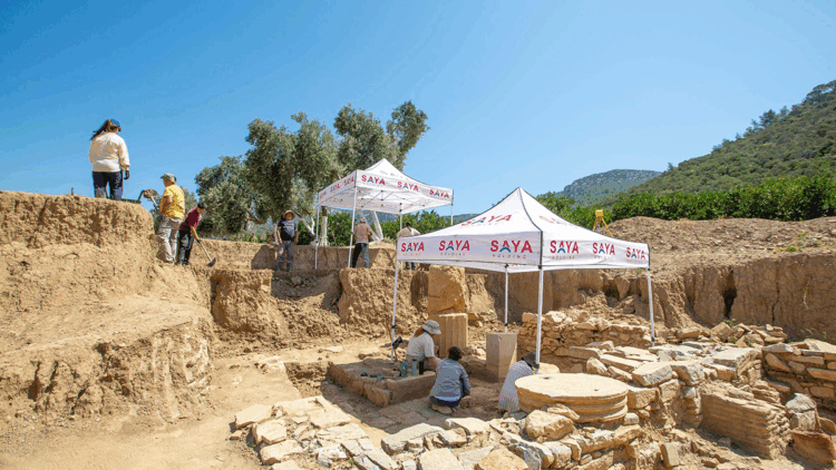 Antik dünyanın bilgelik merkezi gün yüzüne çıkıyor