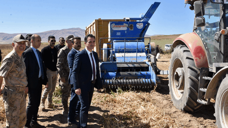 Bitlis’te 110 bin dekar alanda 37 bin ton kuru fasulye üretimi