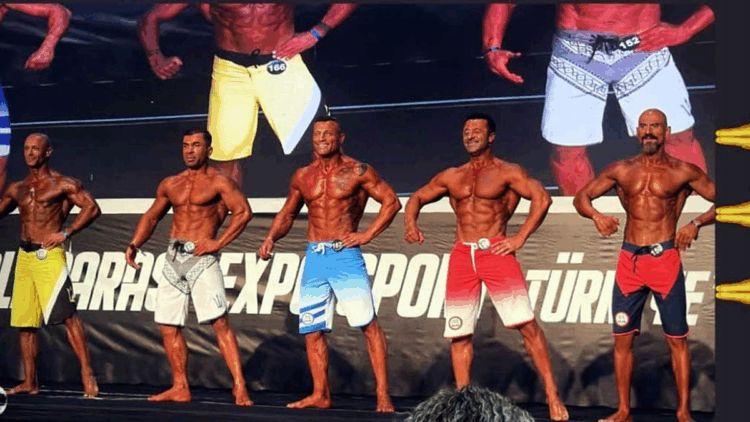 Bolu Emniyet Müdür Yardımcısı, vücut geliştirmede Türkiye şampiyonu oldu