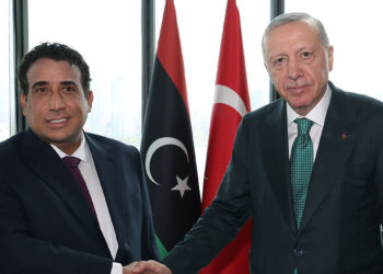 Cumhurbaşkanı Erdoğan, Libya Başkanlık Konseyi Başkanını kabul etti