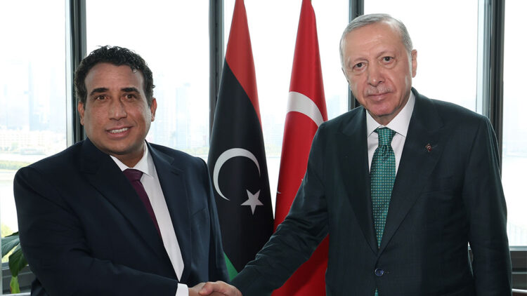 Cumhurbaşkanı Erdoğan, Libya Başkanlık Konseyi Başkanını kabul etti