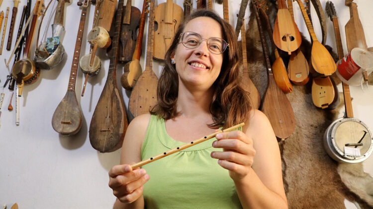 Fransız müzisyenler sipsi çalmayı öğreniyor