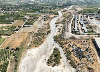 Gediz Nehri kurumaya yüz tuttu