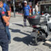 Avcılar'da kaldırıma park edilen motosikletlere ceza kesildi