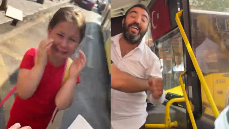 Kağıthane'de İETT otobüsünde karekod kavgas