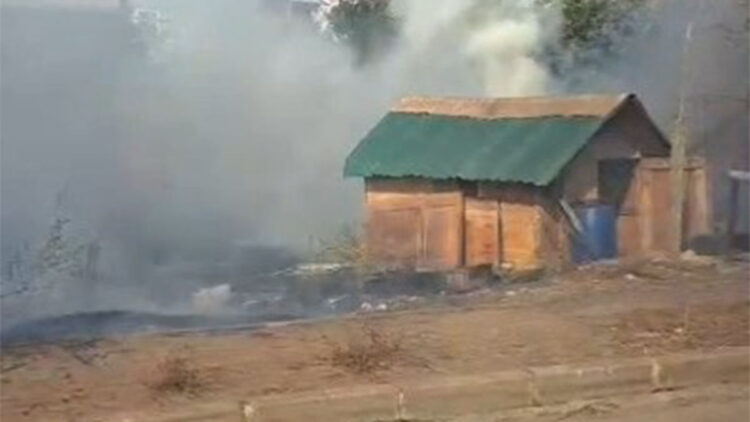 Silivri'de kümese sıçrayan yangında çok sayıda güvercin öldü