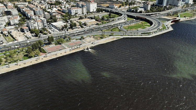 İzmir Körfezi'nde kirlilik ve kötü koku kabusu sürüyor