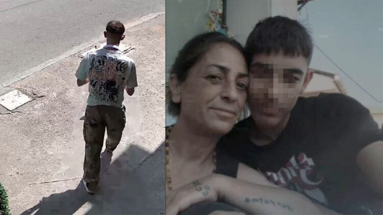 Annesi ile üvey kardeşini öldüren katilin görüntüleri ortaya çıktı