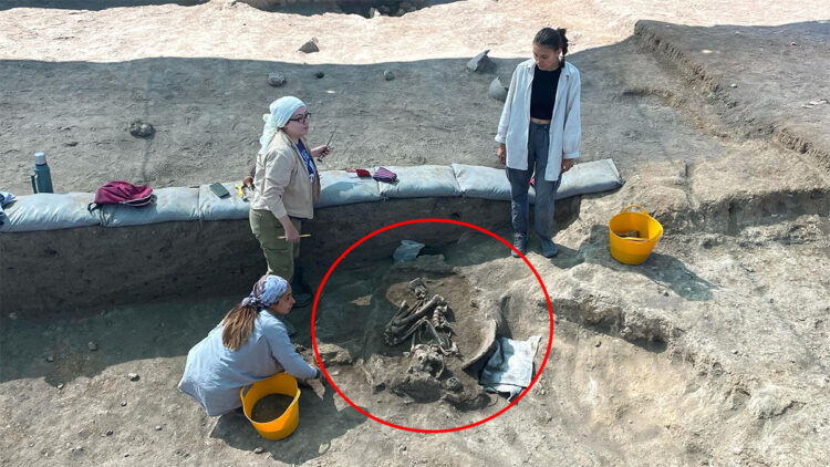 Küllüoba kazılarında 5 bin yıl öncesine ait mezarlar bulundu