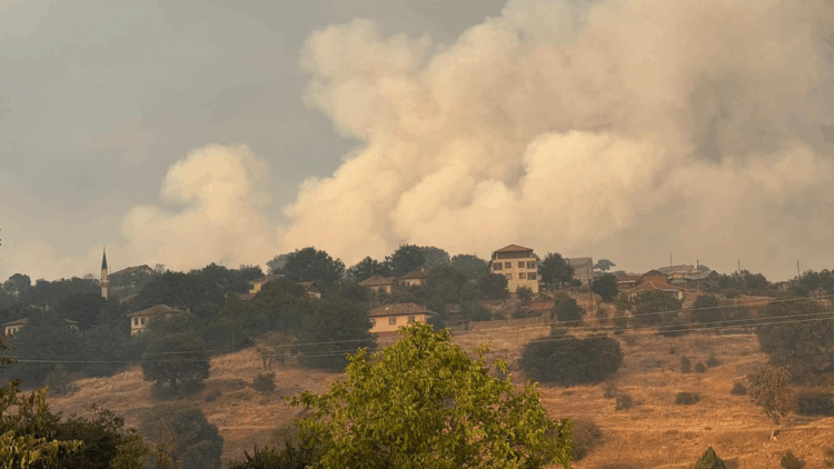 Kastamonu'daki orman yangınları 2'nci gününde
