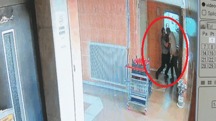 Kayseri'de bina görevlisi cinayetinin görüntüleri ortaya çıktı