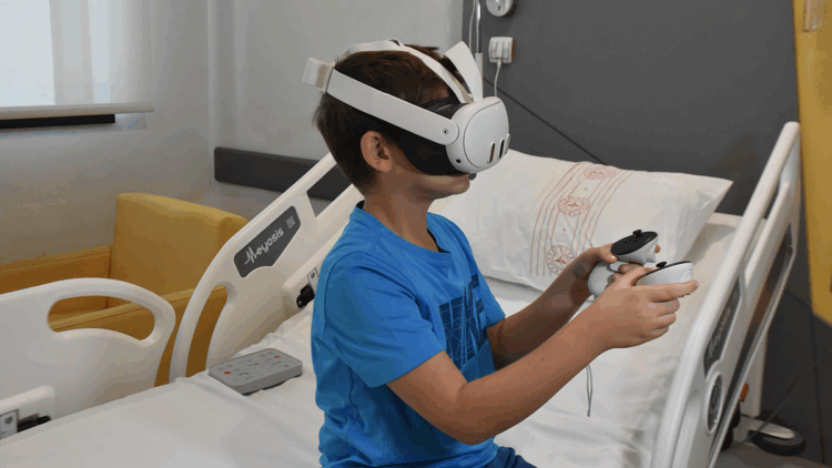 Küçük kalpler, sanal gerçeklikle korkularını yeniyor 