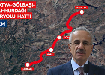 Malatya-Gölbaşı-Narlı-Nurdağı demir yolu hattı yarın açılıyor